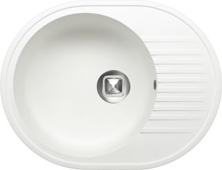 Мойка кухонная Tolero Classic R-122 белый 765933